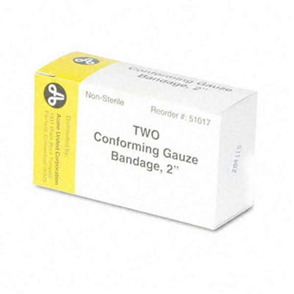 Acme United 2 Conforming Gauze, 2Pk 51017